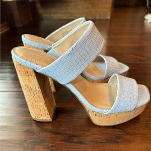 Charles David Blue Platforms